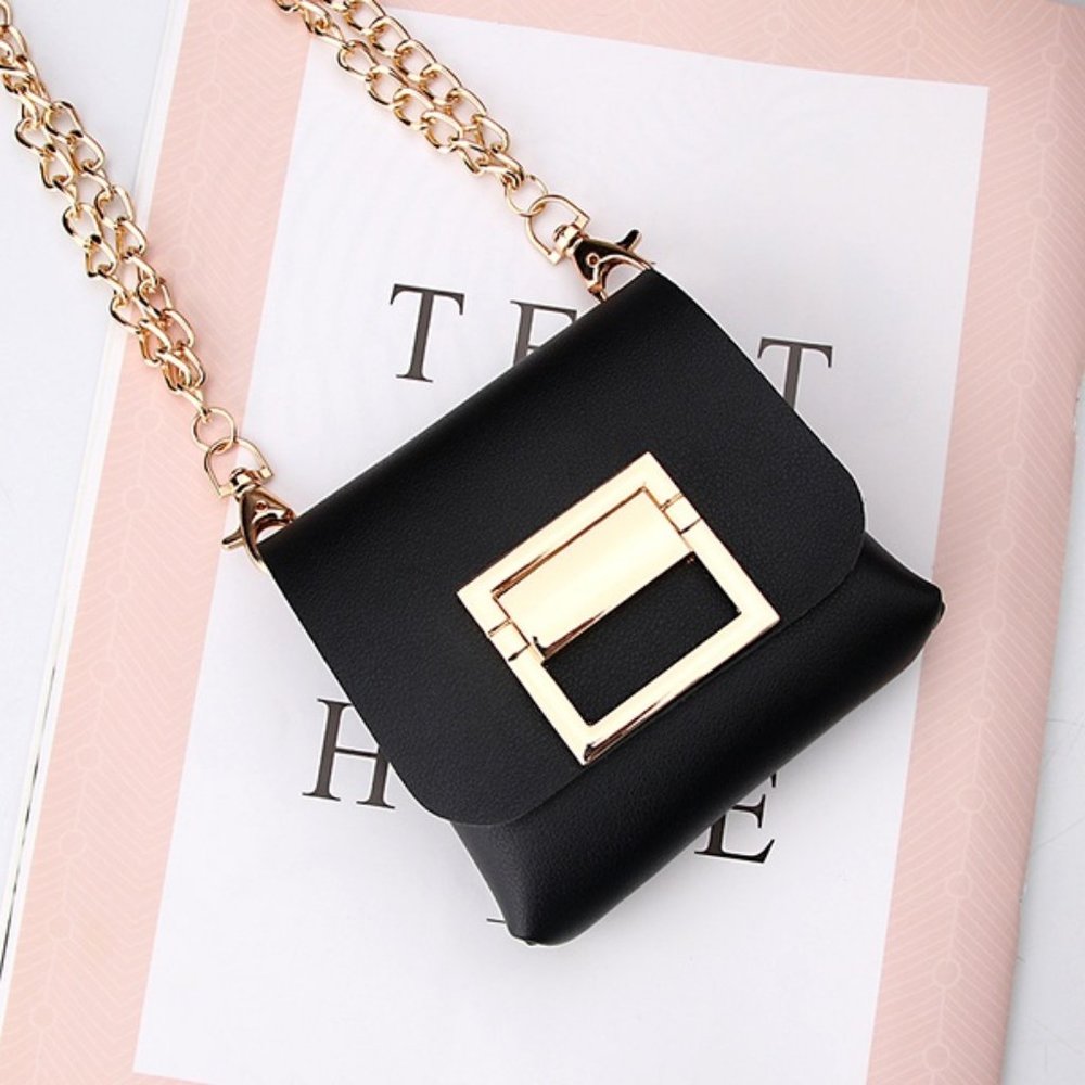 Stylish Mini Crossbody Bag with Belt Attachment - Picture 5 of 6